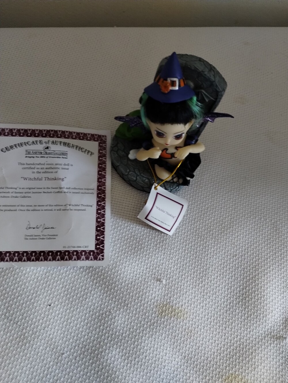 Jasmine Beckett Griffith Sweet Spell Doll Collection Witchfull Thinking